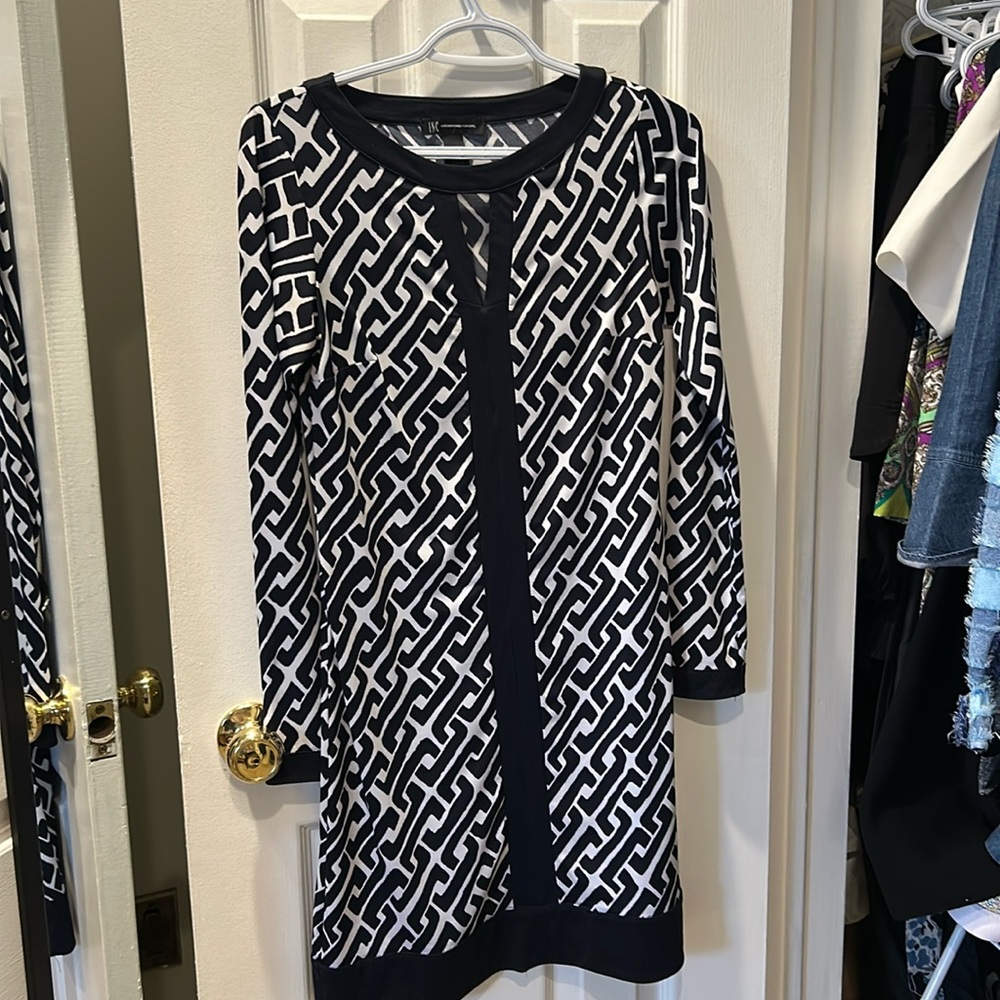 INC-international concepts, black and white dress. Size XS.